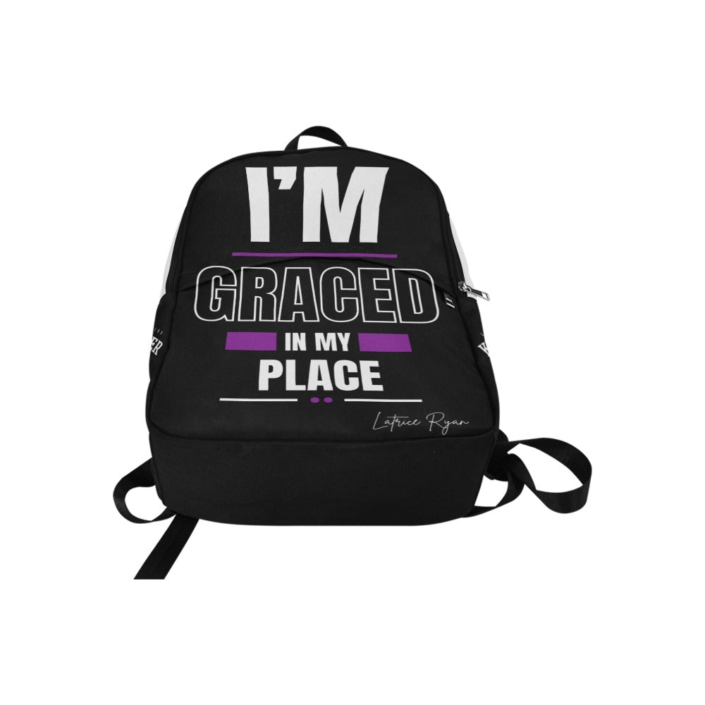 I'm Graced In My Place Backpack