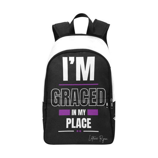 I'm Graced In My Place Backpack