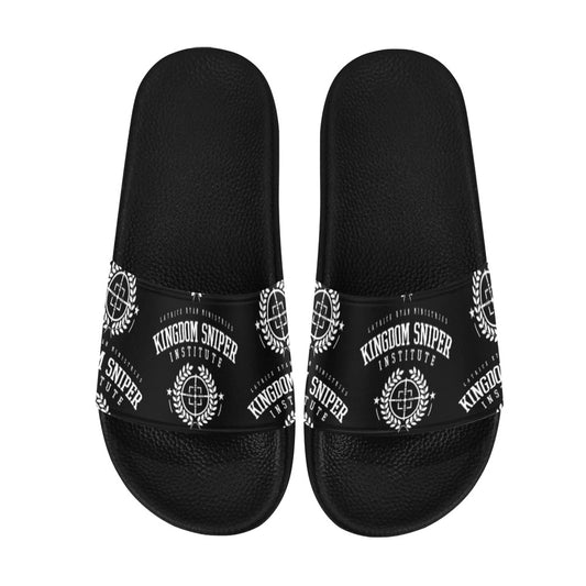 Black and White KSI Woman's Slides