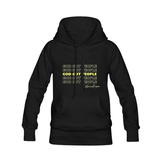 God Got People Yellow Unisex Hoodie