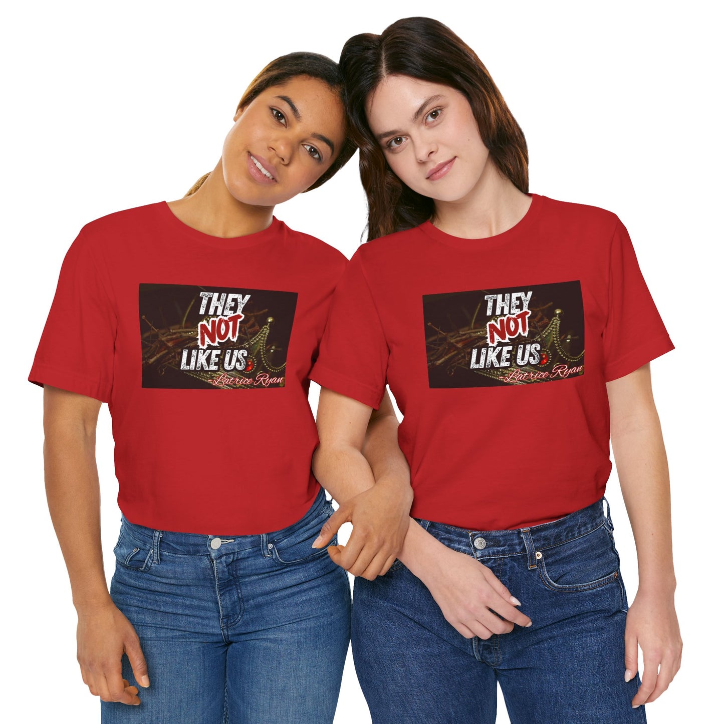 They Not like Us Unisex T-Shirt With KSI Logo On Back (Multiple Colors Available)