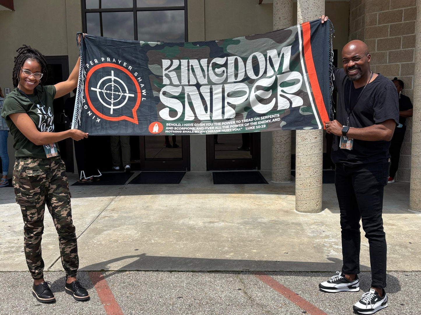 Kingdom Sniper Prayer Shawl