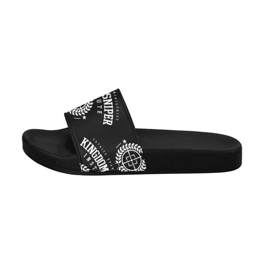 Black and White KSI Woman's Slides