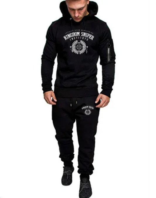 KSI Black Jogger Set